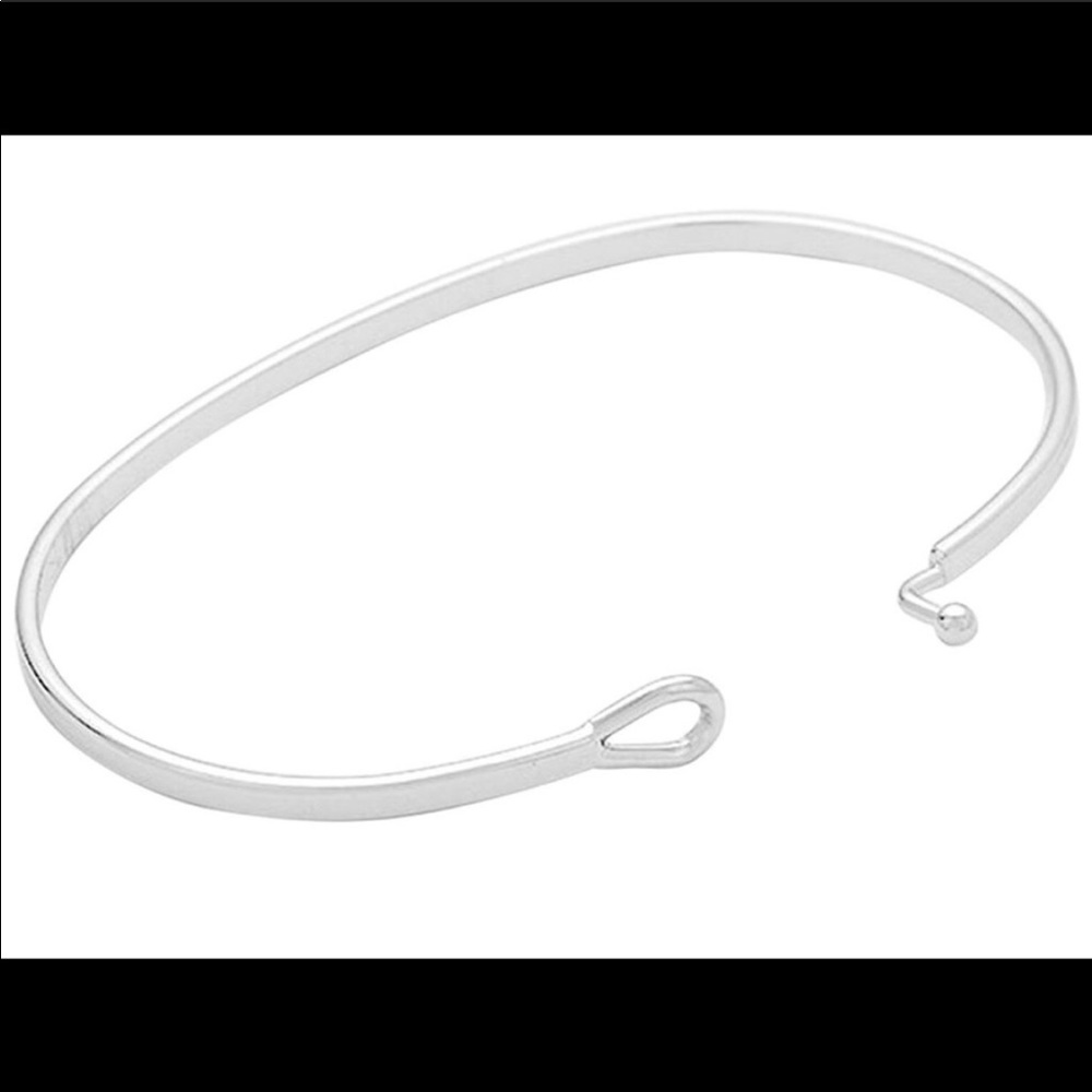 Bracelet bangles thin dainty inspiration message - Picture 5 of 5